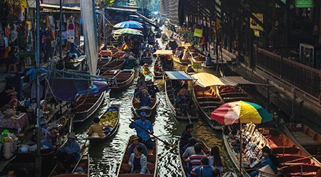 Floating Markets Thailand