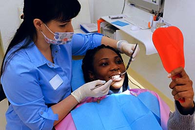 dentist and patient in mexico